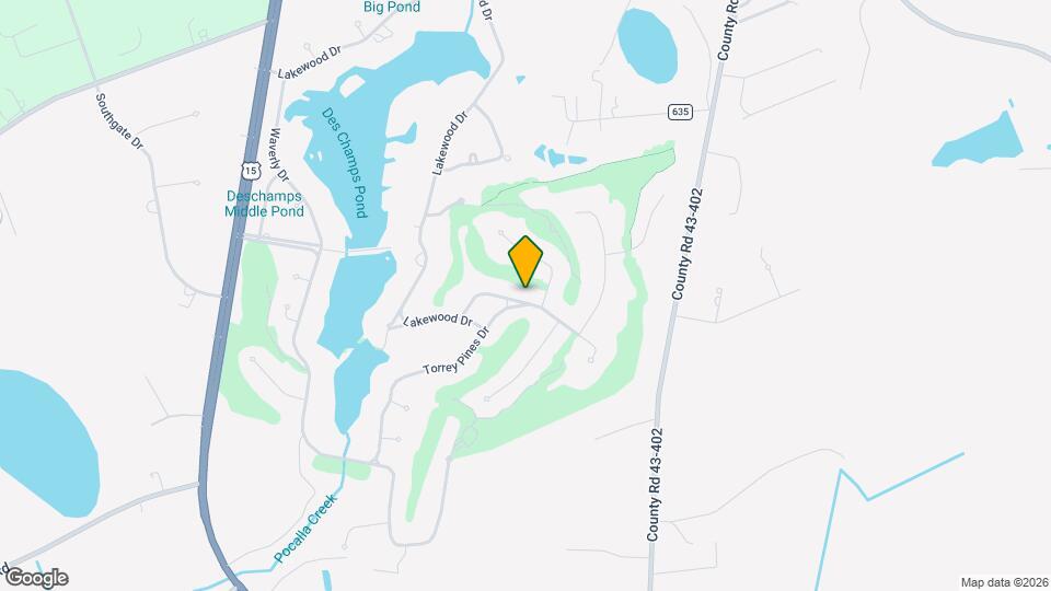 655 Torrey Pines Dr Map and Location Details