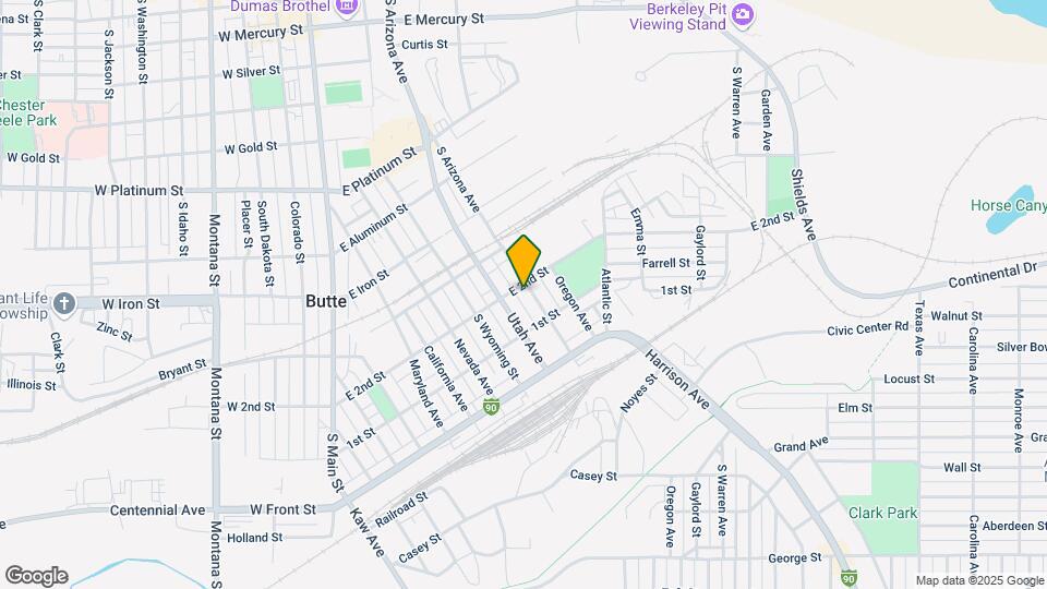 1007 S Arizona Ave Map and Location Details