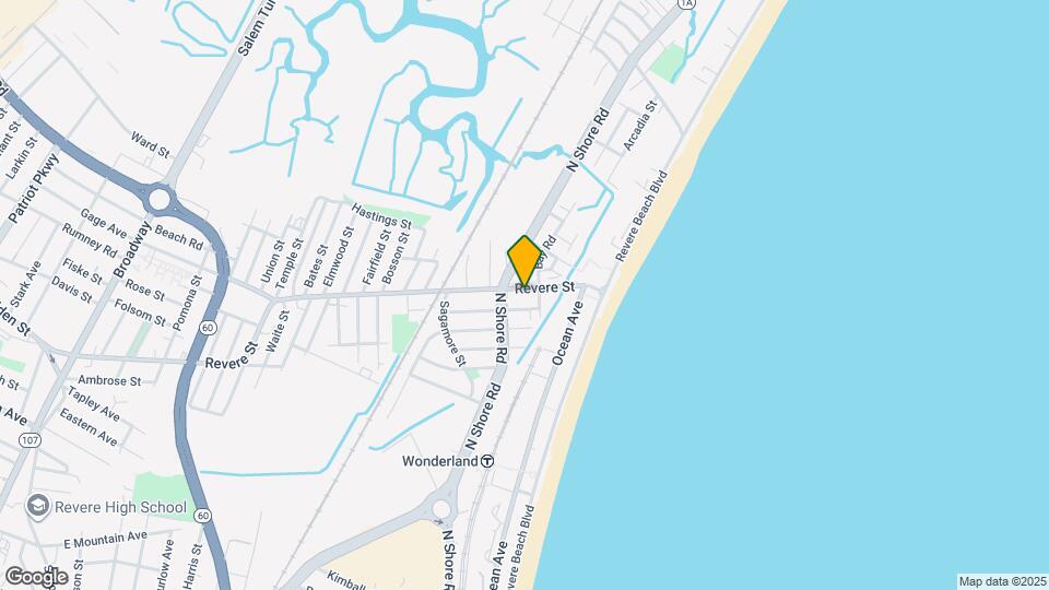 541 Revere St, Unit 3B Mapa y Detalles de la Ubicación