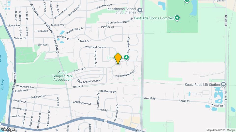 1334 Arlington Ct Map and Location Details