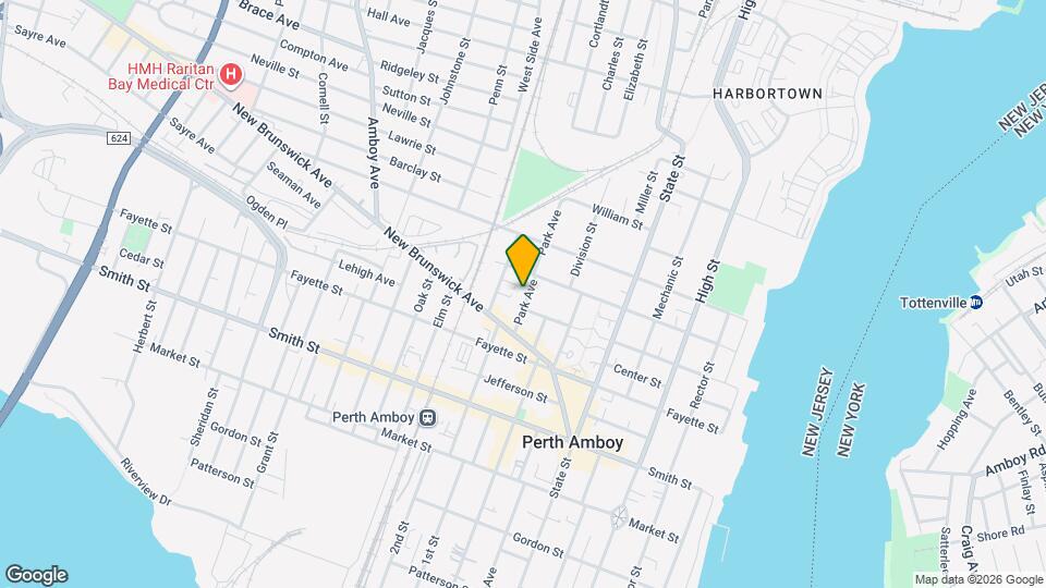 399 Park Ave Map and Location Details