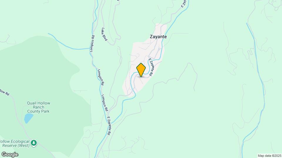 9456 E Zayante Rd Map and Location Details