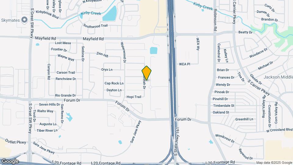 3516 Quannah Dr Map and Location Details