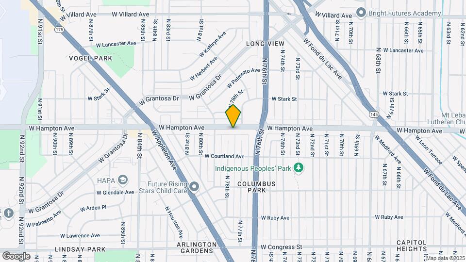 7719 W Hampton Ave Mapa y Detalles de la Ubicación