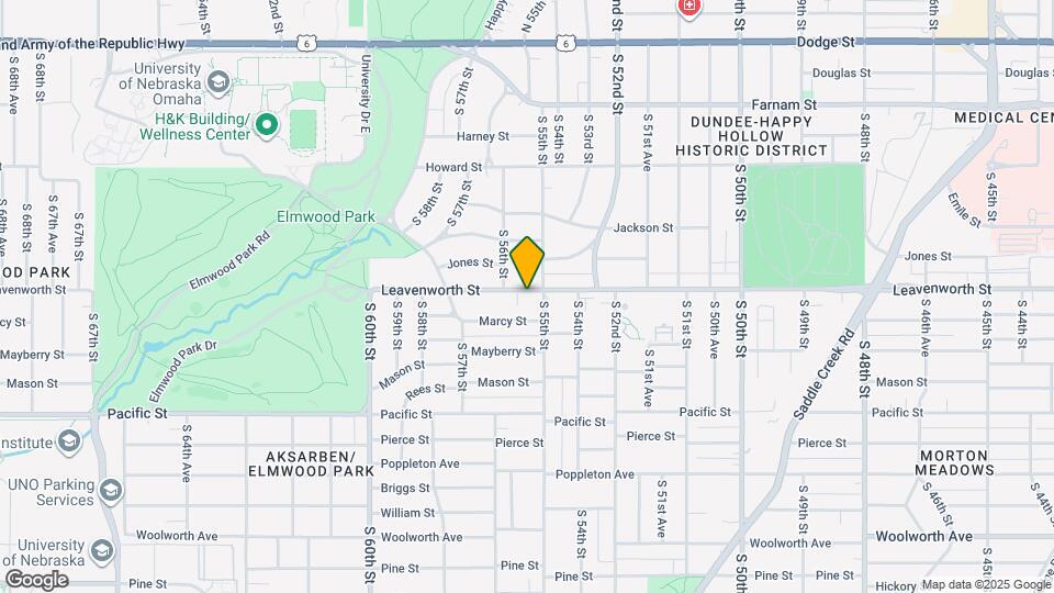 5511 Leavenworth St Map and Location Details