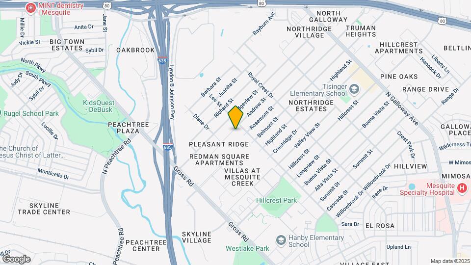 1252 Redman Ave Map and Location Details