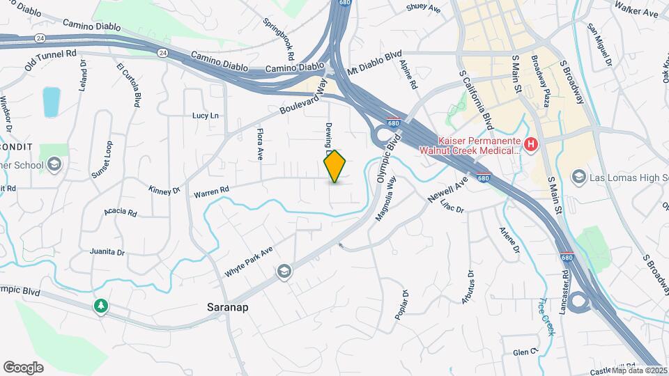 1410 Dewing Ln Map and Location Details