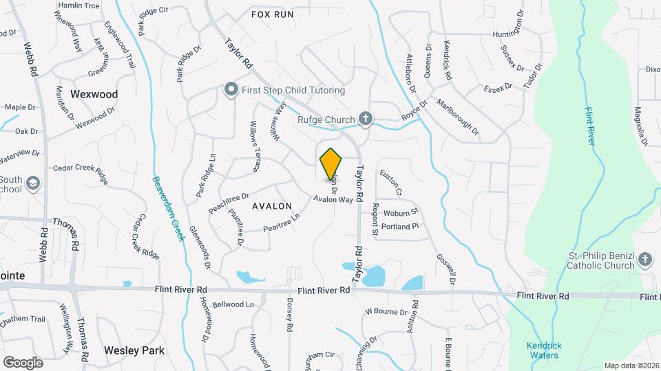 8471 Avalon Dr Map and Location Details