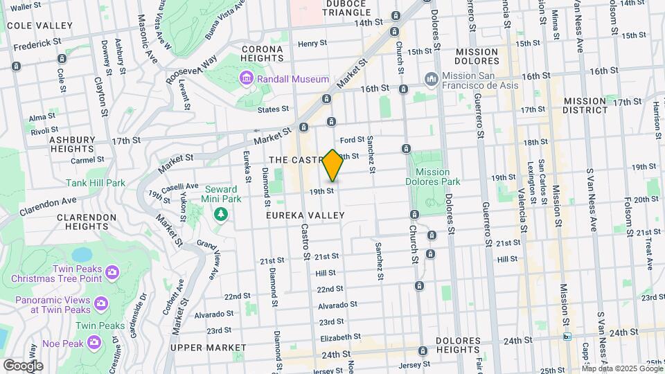 4000-4014 19th St Map and Location Details
