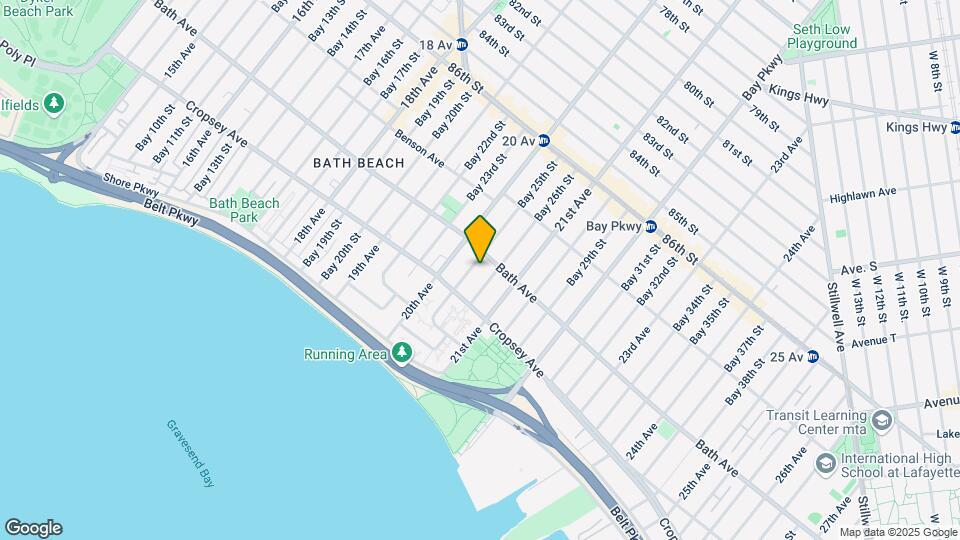 179 Bay 25th St Map and Location Details