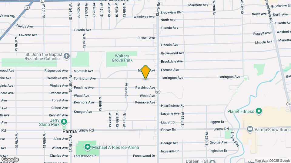 3905 Torrington Ave Map and Location Details