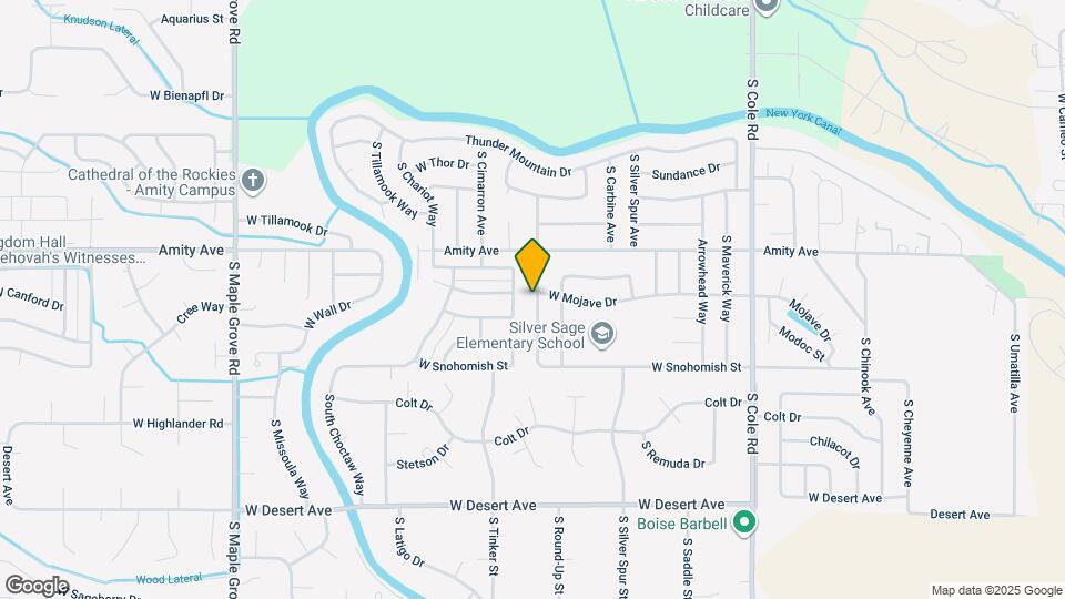 4757 S Rawhide Ave Map and Location Details