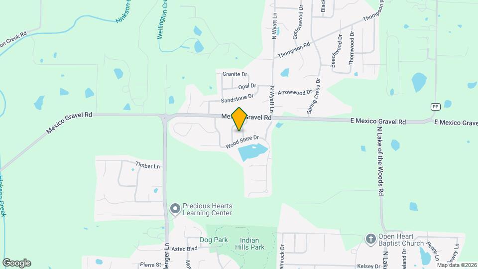 3403 Birdsong Ln Map and Location Details