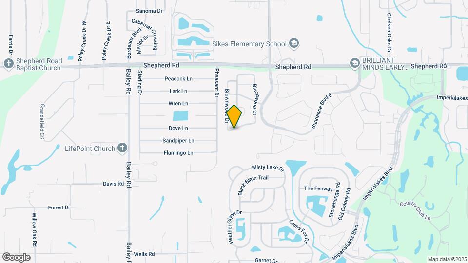 2470 Brownwood Dr Map and Location Details