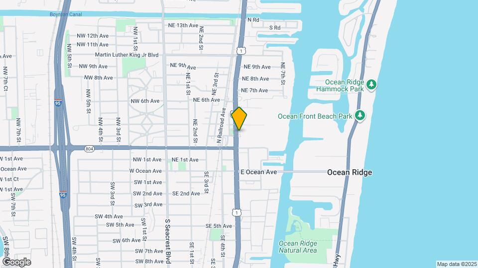 414 N Federal Hwy Map and Location Details