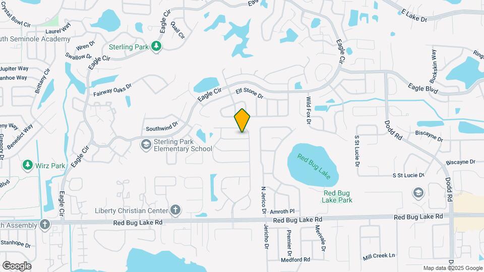 2012 Crossvine Ln Map and Location Details