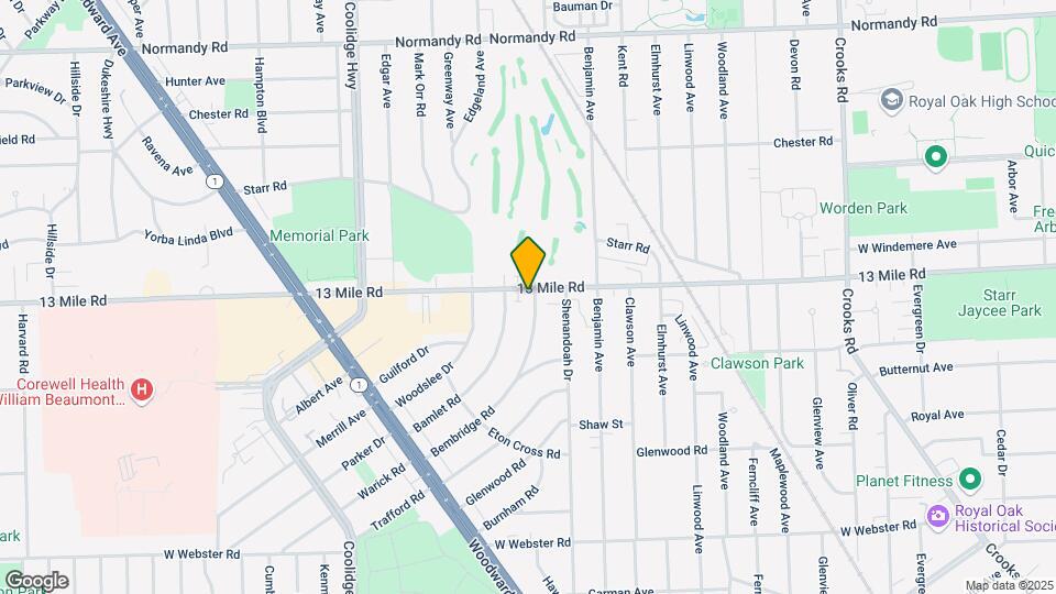 3219 Benjamin Ave Map and Location Details