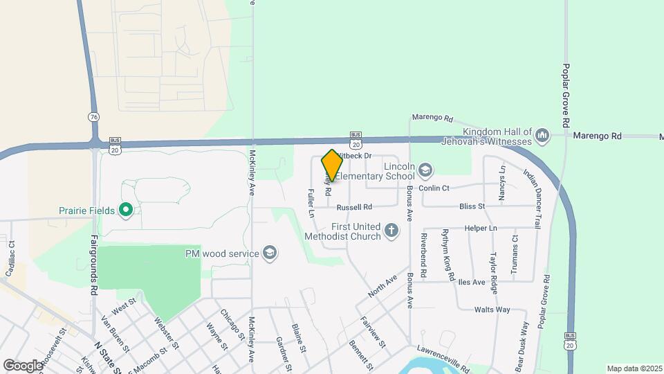 839 Foley Rd Map and Location Details