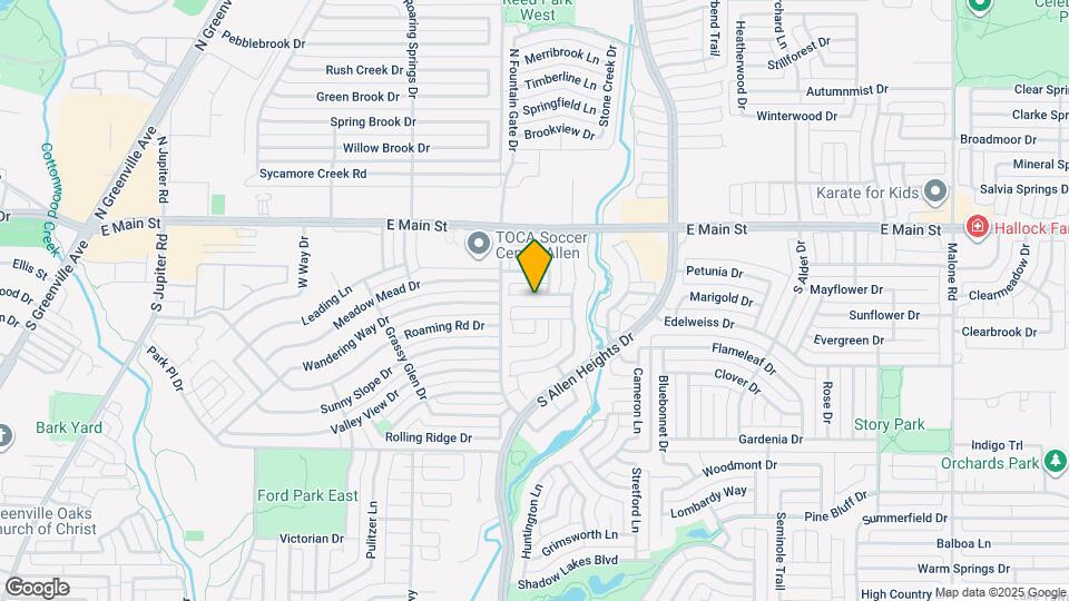 1012 Blackenhurst Ln Map and Location Details