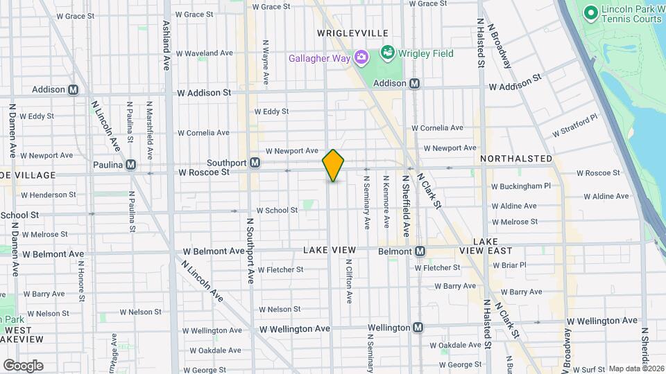 3335 N Racine Ave Map and Location Details