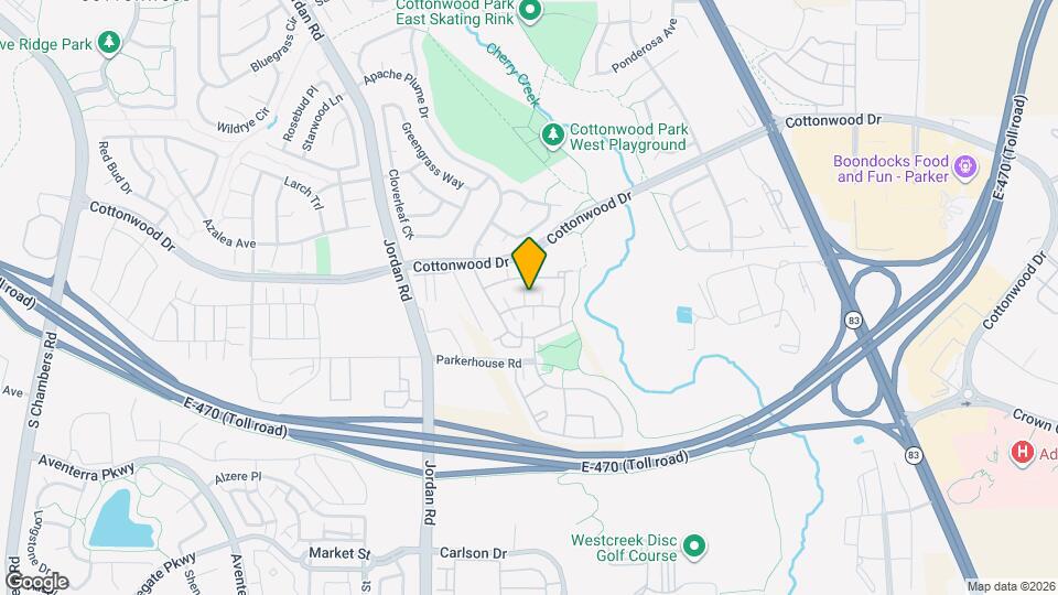 17201 Lark Water Ln Map and Location Details