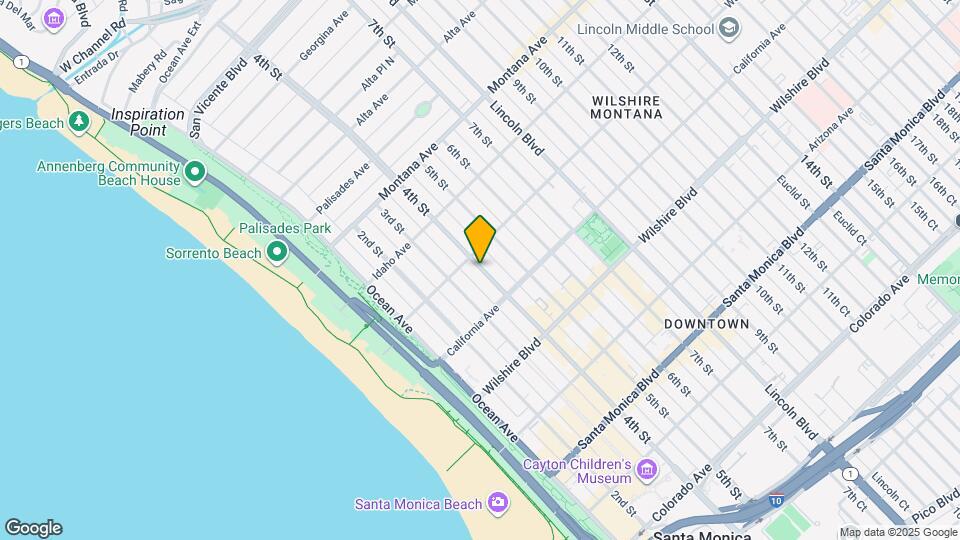 1030 4th St Map and Location Details