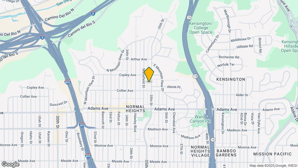 4840 35th St Map and Location Details