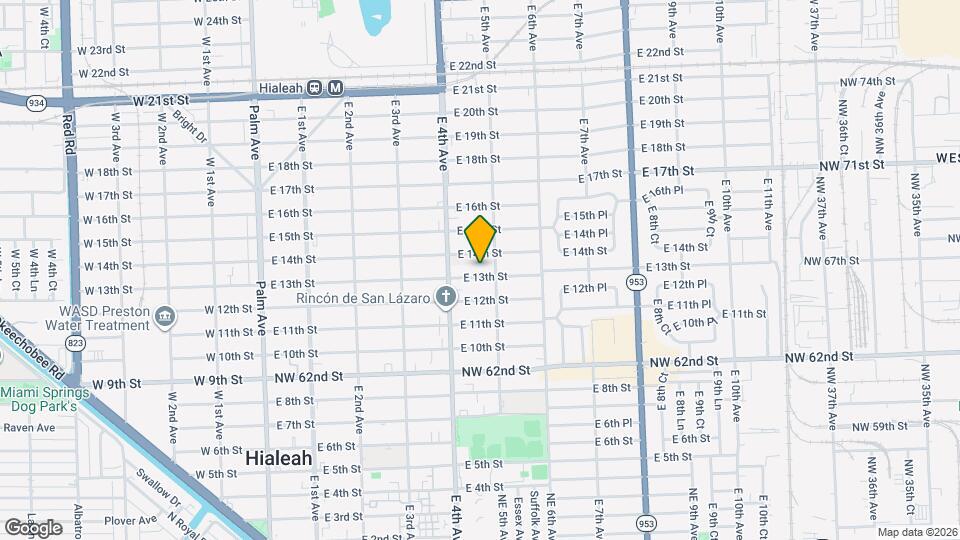 467 E 13th St Map and Location Details