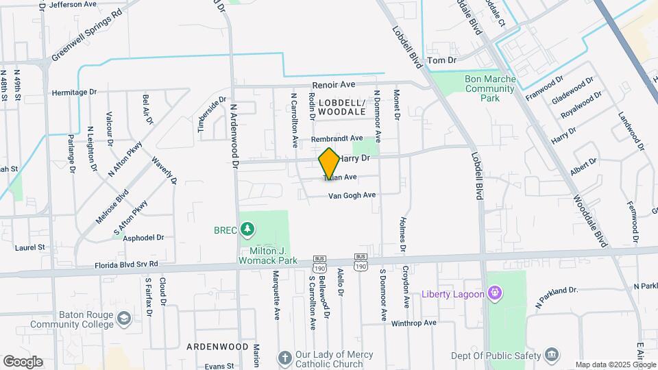 6752 Titian Ave Map and Location Details