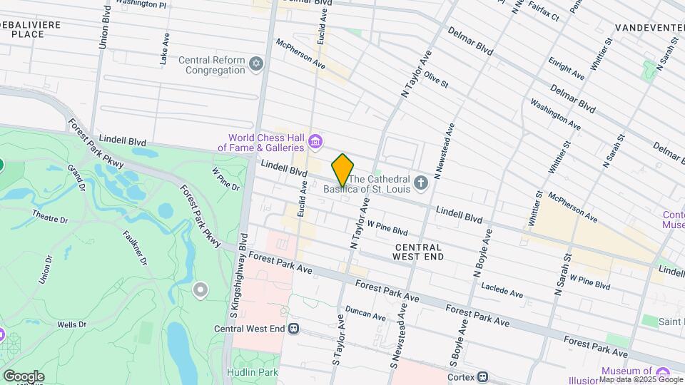4540 Lindell Blvd Mapa y Detalles de la Ubicación
