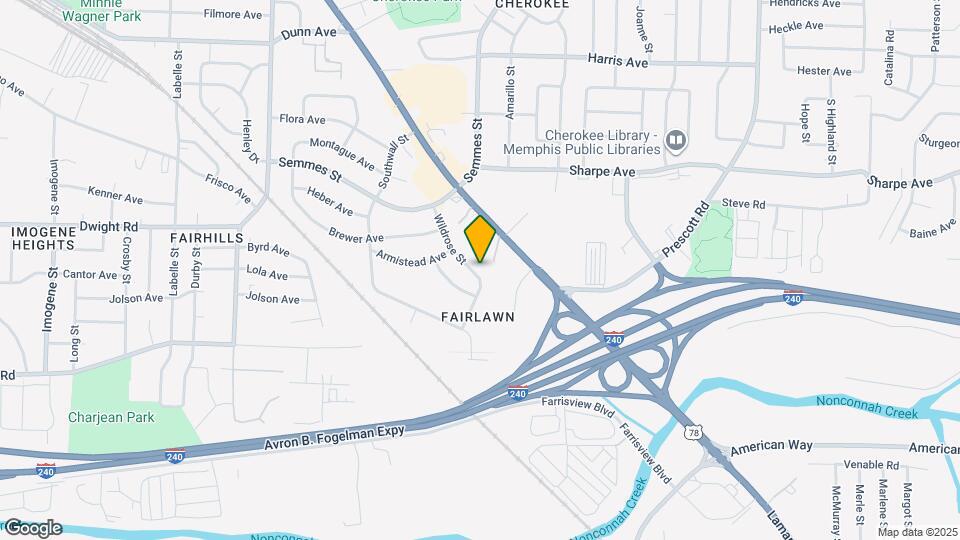 1796 Wildrose St Map and Location Details