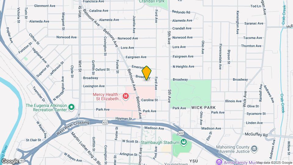 Broadway Park Map and Location Details