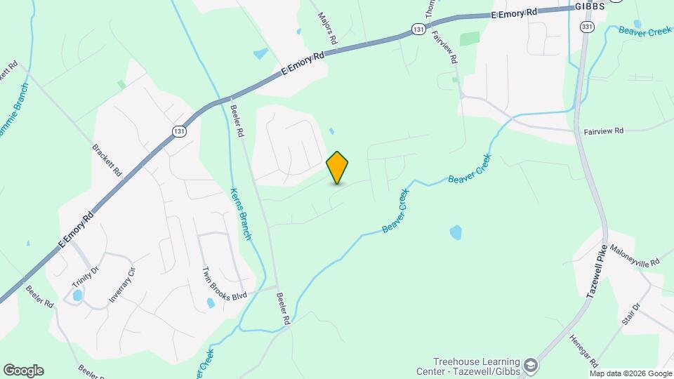 7033 Randleman Dr Map and Location Details