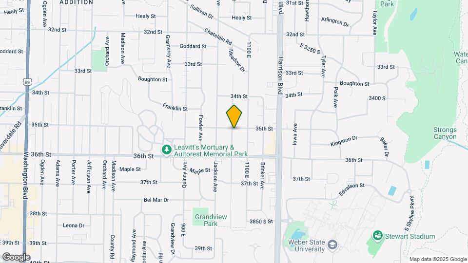 3506 Eccles Ave Map and Location Details