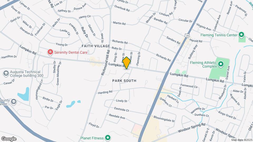 2901 Jefferson St Map and Location Details