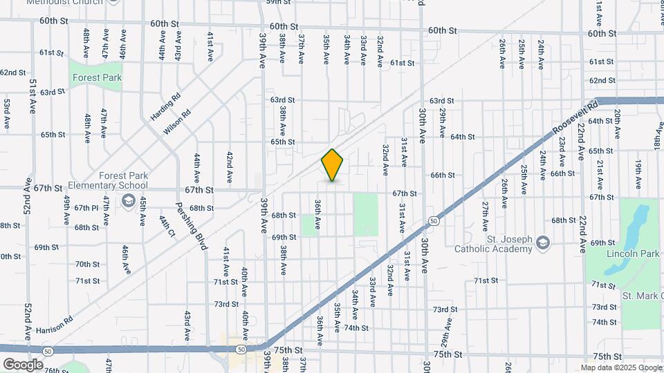 3502 67th St Map and Location Details