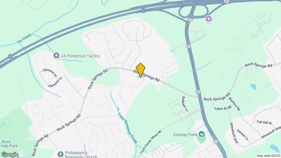 1040 Spring Brook Dr Map and Location Details