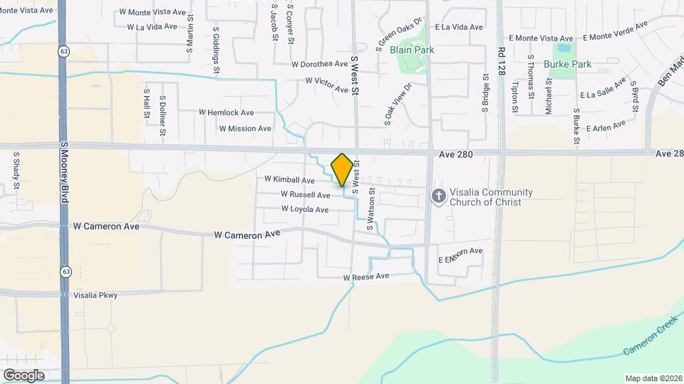 534 W Russell Ave Map and Location Details