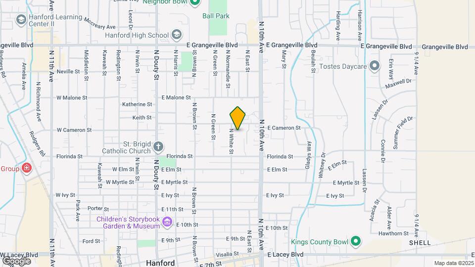 1077 N White St Mapa y Detalles de la Ubicación