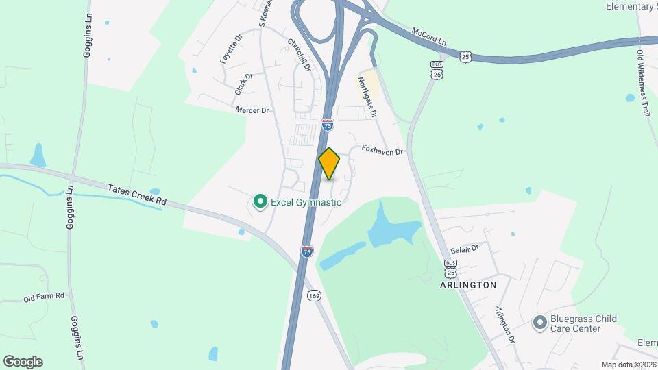 1658 Foxhaven Dr Mapa y Detalles de la Ubicación