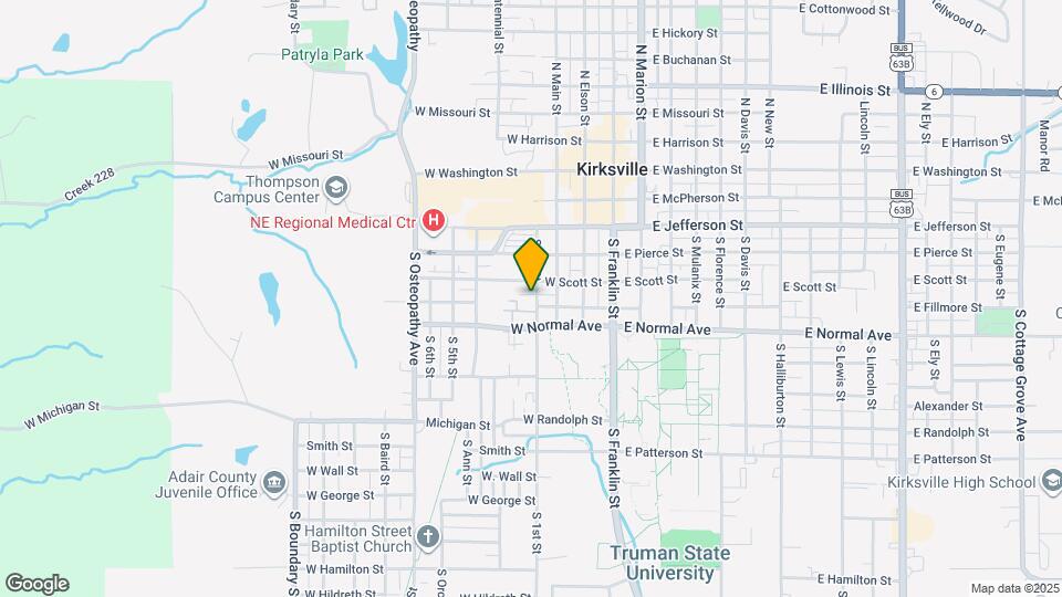 512 S First St Map and Location Details