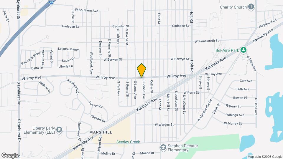 3002 S Rybolt Ave Map and Location Details