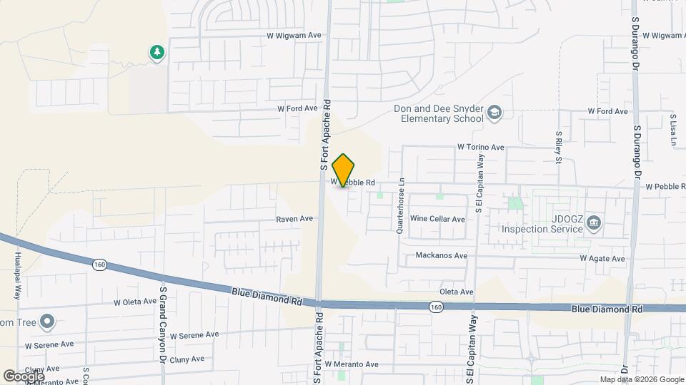 8925 Veneroso St Map and Location Details