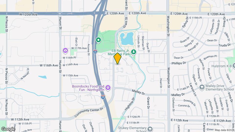 11584 Community Center Dr Mapa y Detalles de la Ubicación