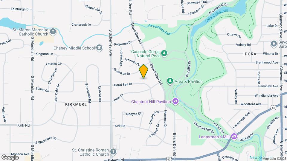 2224 Coral Sea Dr Map and Location Details