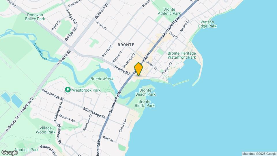 100 Bronte Rd Map and Location Details