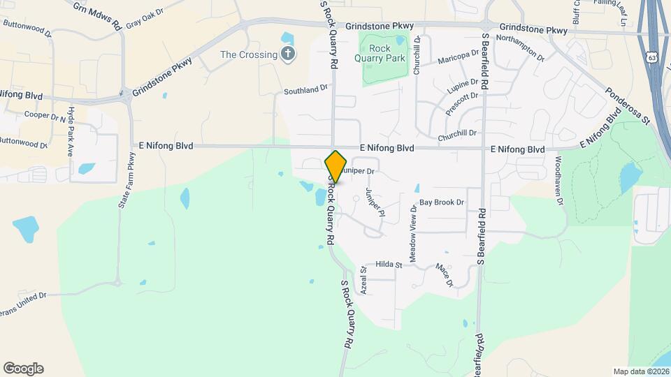 3918-3920-3920 S Rock Quarry Rd Map and Location Details