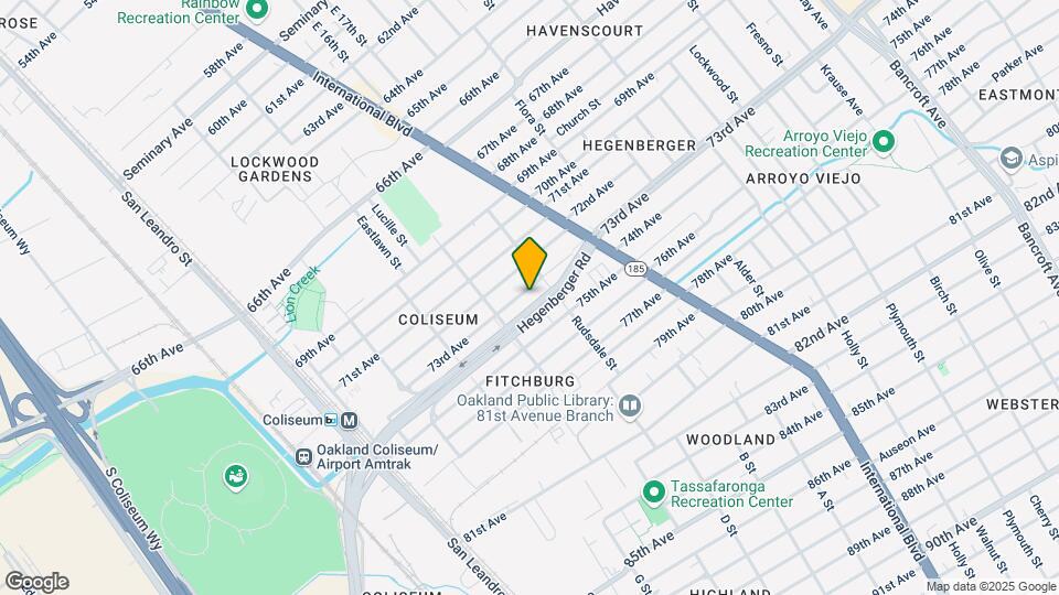 1154 73rd Ave Mapa y Detalles de la Ubicación
