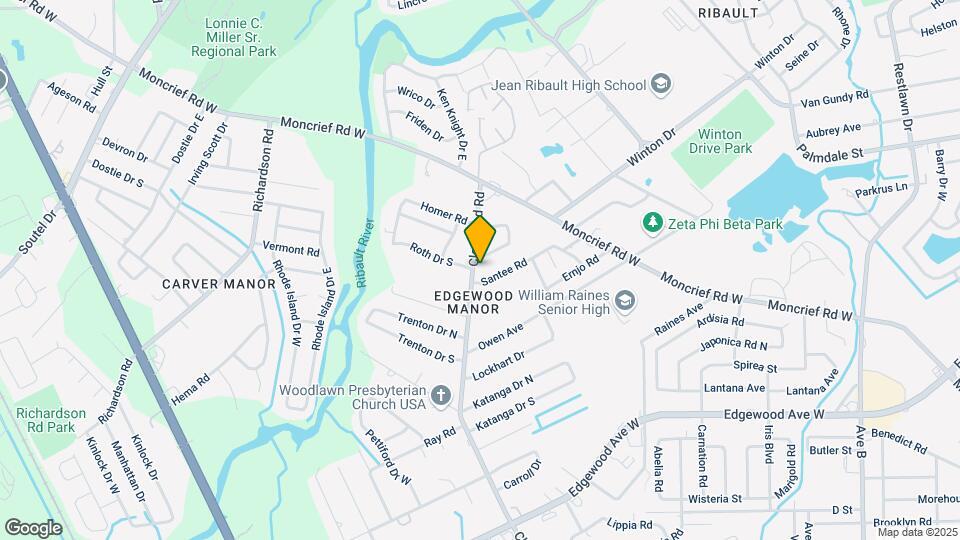 6645 Cleveland Rd Map and Location Details