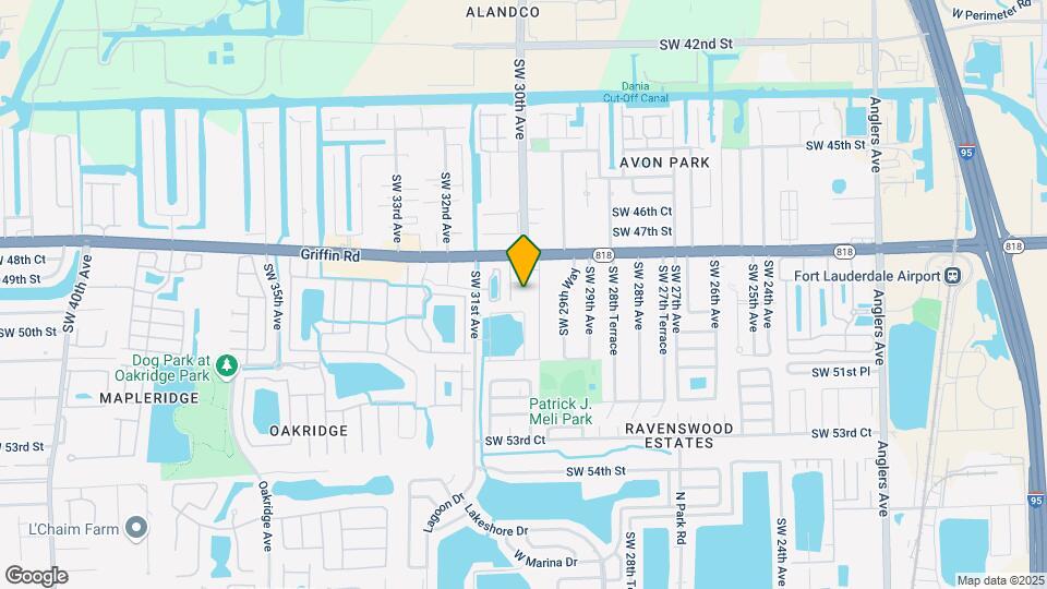 4956 SW 30th Terrace Map and Location Details